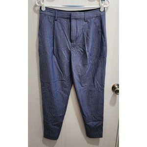 NEW Banana Republic Women’s High Rise Tapered Pleated Dress Pants Blue Size 2